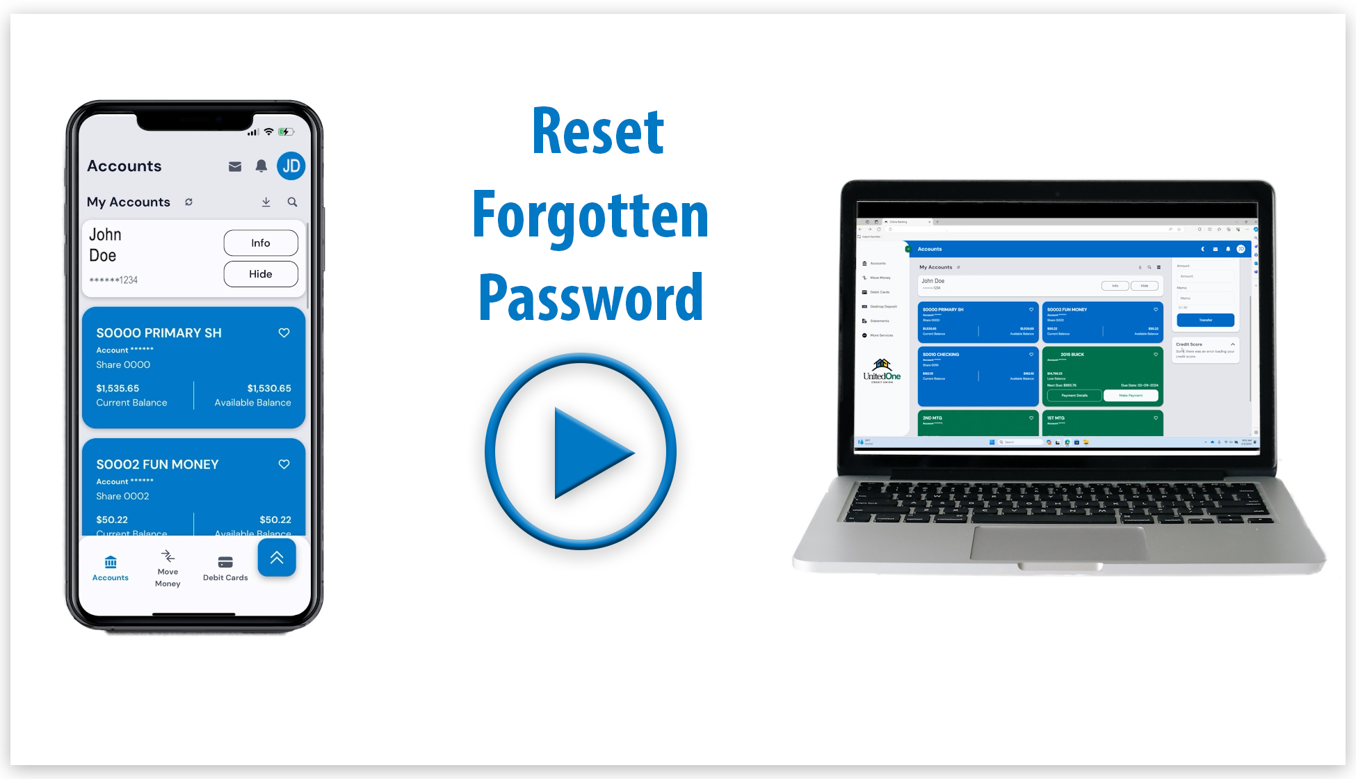 Reset Forgotten Password Video Thumbnail
